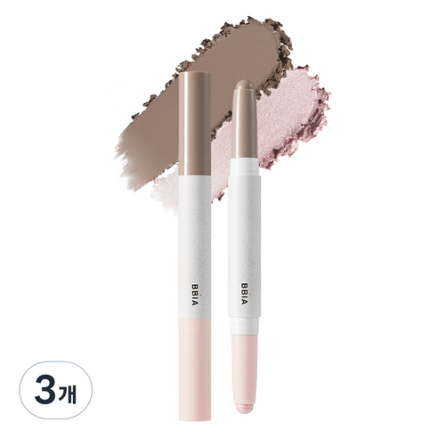 삐아 라스트 윤곽 스틱 2.4g, 02쿨 디테일, 3개