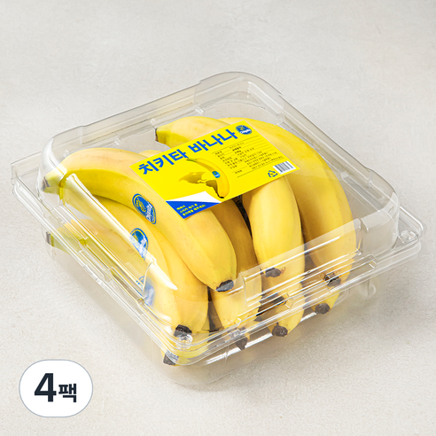치키타 코스타리카산 바나나, 2kg, 4팩