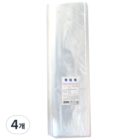 하이팩 PE야채봉투 100p, 20L, 4개