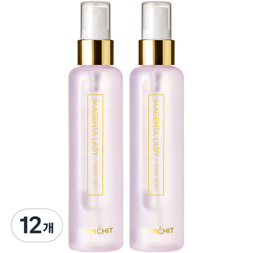 멈칫 헤어 앤 바디미스트 마젠타 레이디향, 105ml, 12개