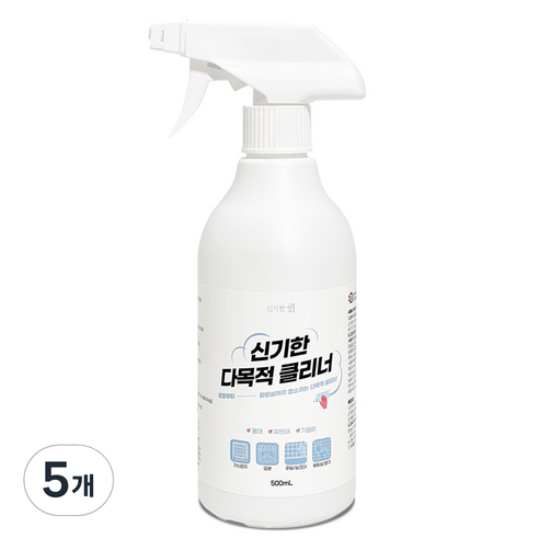 신기한 다목적 클리너, 500ml, 5개