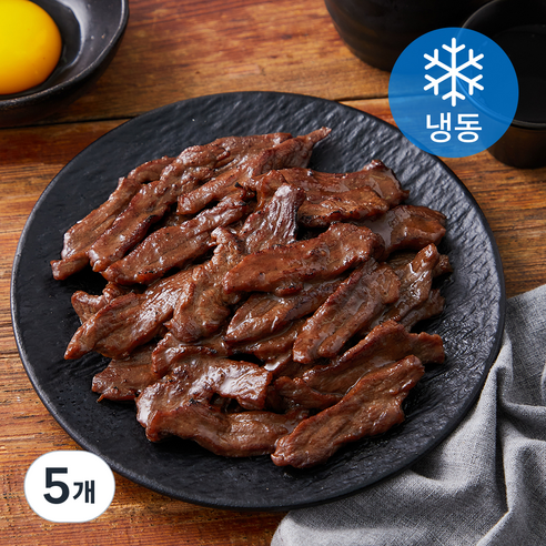 야끼니꾸 양념 안창살 구이용 (냉동), 5개, 400g