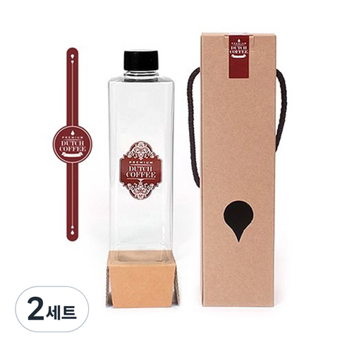 DTS500 500ml 페트병 패키지 SET, 2세트, 페트병10개+1P박스10개+실링지10개+라벨1-10개+라벨2-10개+봉인라벨10개, 옵션 5