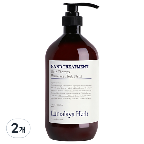 부케가르니 나드 트리트먼트 라벤더머스크, 1000ml, 2개