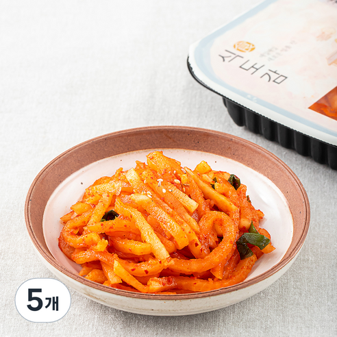 바다원 식도감 무생채, 300g, 5개