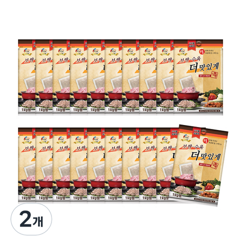 다예 냄새뚝 수육재료티백 20p, 320g, 2개