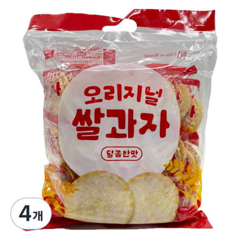 참브랜드 오리지널 쌀과자 달콤한맛, 270g, 4개