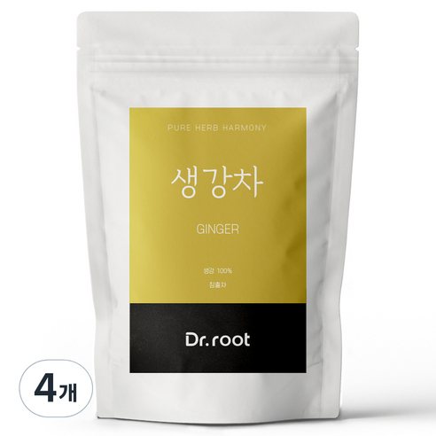 닥터루트 생강 삼각티백, 4개, 25개입, 1.2g