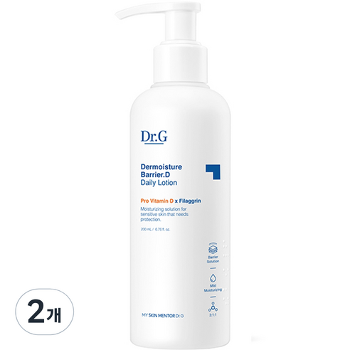 닥터지 더모이스처 배리어 D 로션, 200ml, 2개 올리브영쿠폰 Best Top5 닥터지 더모이스처 배리어 D 로션, 200ml, 2개 올리브영쿠폰 Best Top5
