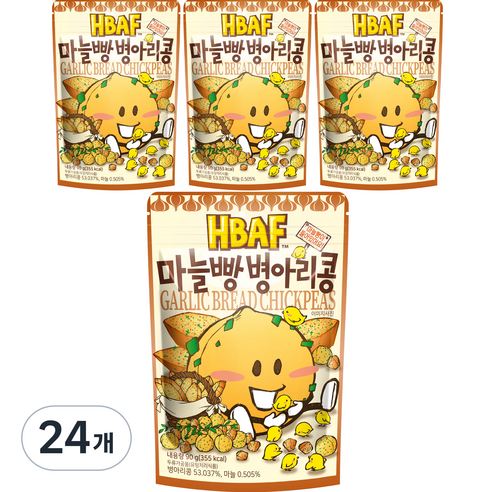 바프 마늘빵 병아리콩, 24개