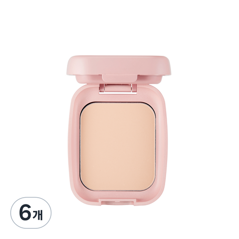 쏘내추럴 파우더포룸 픽스 커버 팩트 6.5g, 내추럴 베이지, 6개