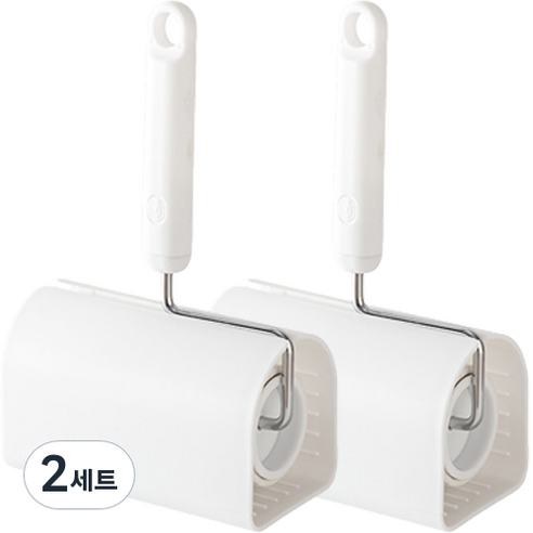 신중상점 사선컷팅 테이프 클리너 핸들 본품 2p + 리필 2p + 거치대 2p 세트, 2세트