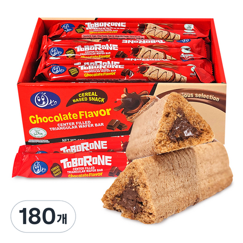 뉴트리오코 초콜릿맛 웨이퍼, 12g, 180개