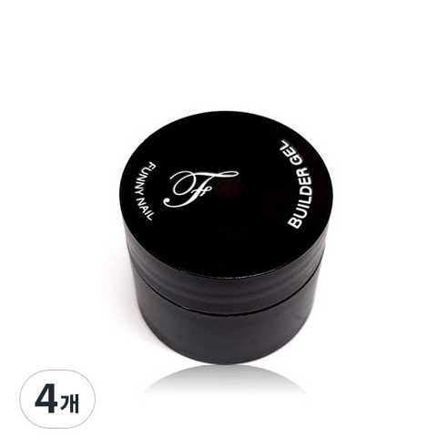 퍼니네일 빌더젤 12g, 클리어, 4개