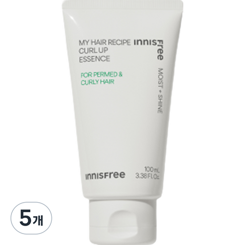 이니스프리 New 마이 헤어 레시피 컬업 에센스, 5개, 100ml