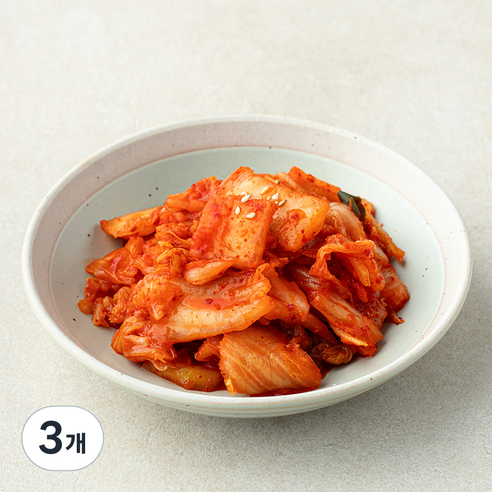 한울 맛김치, 1kg, 3개