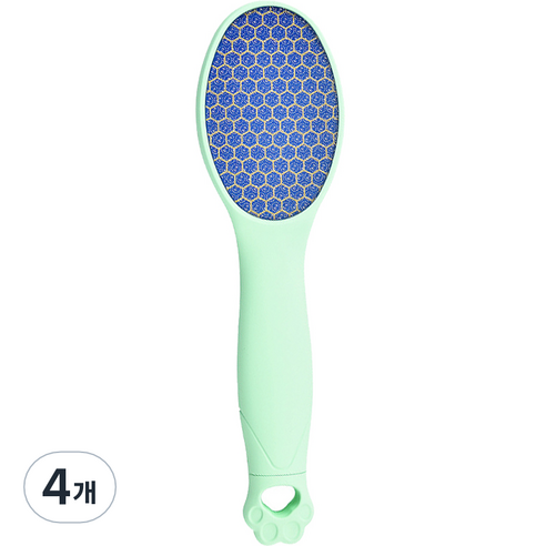 정월나나 고양이 발바닥 각질 제거기 그린 120g, 1개입, 4개