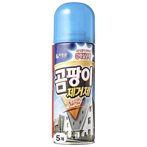 리빙굿 곰팡이 제거제, 220ml, 5개