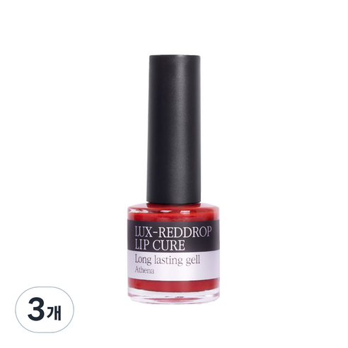 럭스 레드드롭 립큐어 롱래스팅젤 8ml, 아테나, 3개