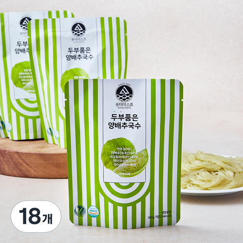 하이푸드 송테이스트 두부품은 양배추국수, 180g, 18개