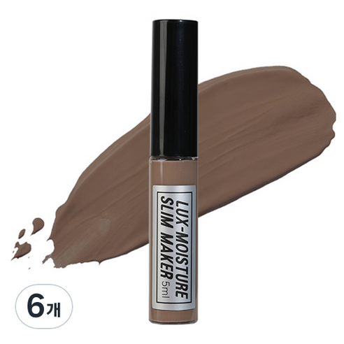 네츄럴샤인 럭스 모이스쳐 슬림 메이커 셰이딩 5ml, 04 테미스, 6개