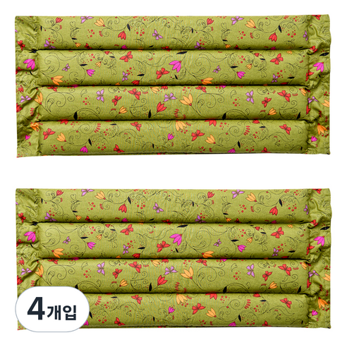아이러브허브 허브 다용도 찜질팩 중 카키, 4개