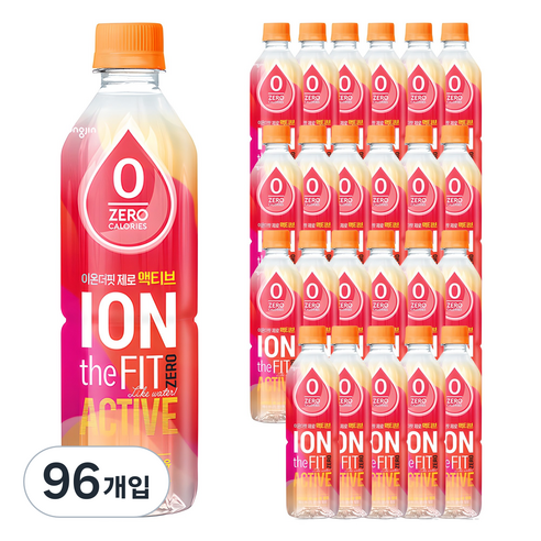 이온더핏 제로 액티브 음료, 500ml, 96개입