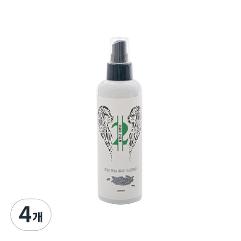 COMMENCE 고양이 캣따봉 캣닢 살균 스프레이, 4개, 200ml