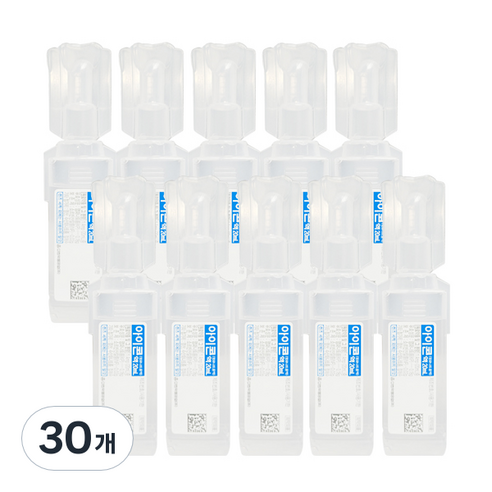 대한약품공업주식회사 아이콘액 염화나트륨액 렌즈세정액, 20ml, 30개
