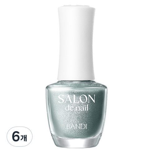 반디BANDI 살롱드 네일, 7ml, M701 제이드마그넷, 6개
