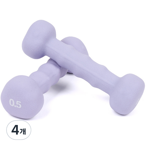코멧 논슬립 삼각 아령, 0.5kg, 4개