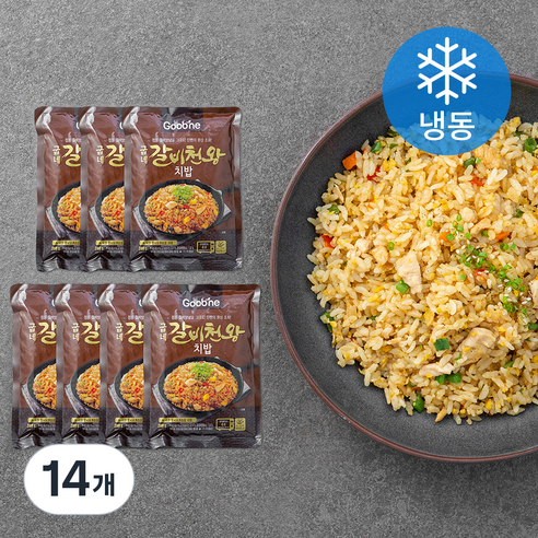 굽네 갈비천왕 치밥 (냉동), 200g, 14개