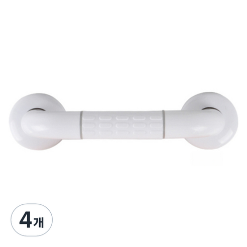 디페이브 프랙티컬 안전 손잡이, 화이트, 4개