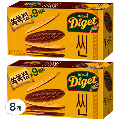 다이제 씬 252g, 8개