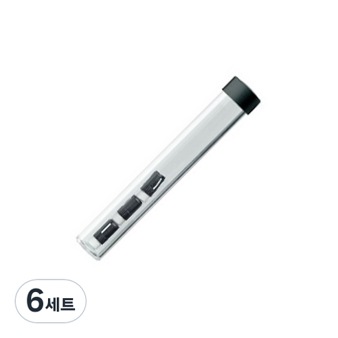 LAMY 멀티펜용 지우개 리필 3p, 혼합색상, 6세트
