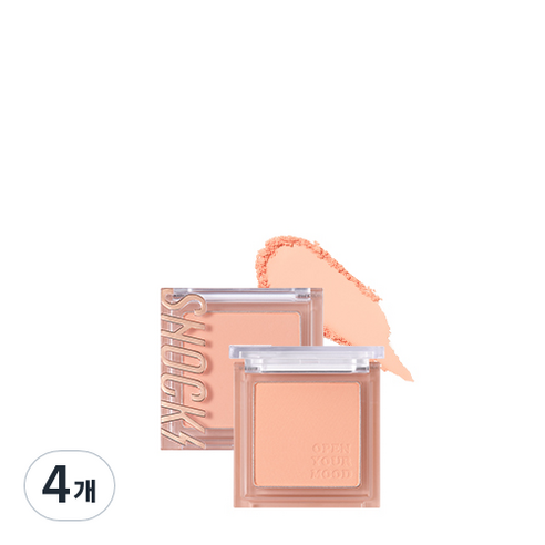 토니모리 더 쇼킹 스핀오프 블러셔 5.5g, 01 스윗코랄, 4개
