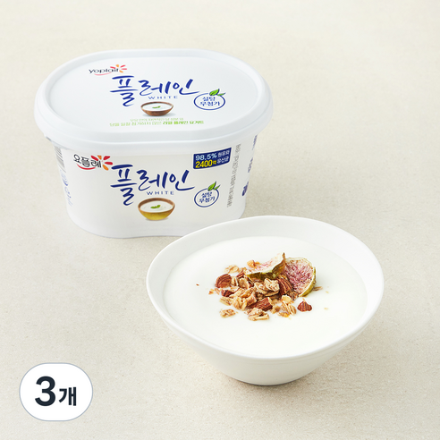 [로켓프레시] 요플레 빙그레 플레인 화이트 요거트