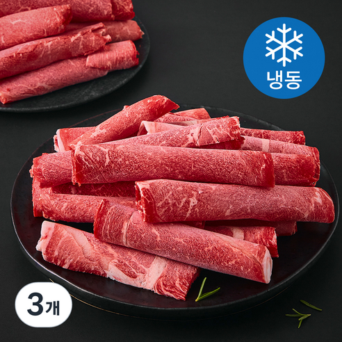동원 호주산 와규 설깃살 구이용 (냉동), 1.8kg, 3개
