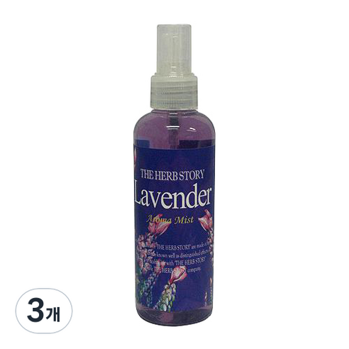 더허브스토리 바디미스트 라벤더, 200ml, 3개