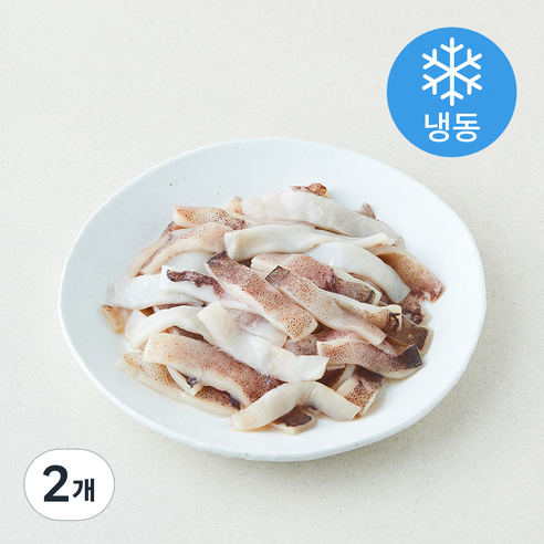 [로켓프레시] 오바다 원양산 오징어 슬라이스 (냉동)