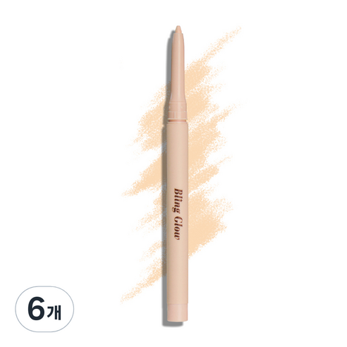 블링글로우 컨실러 펜슬 0.4g, 02 미디움, 6개