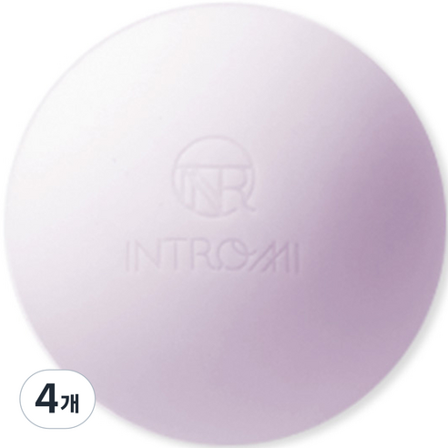 인트로미 EB5 실리콘 싱글 마사지볼 M8520, 라일락브리즈(M85202), 4개