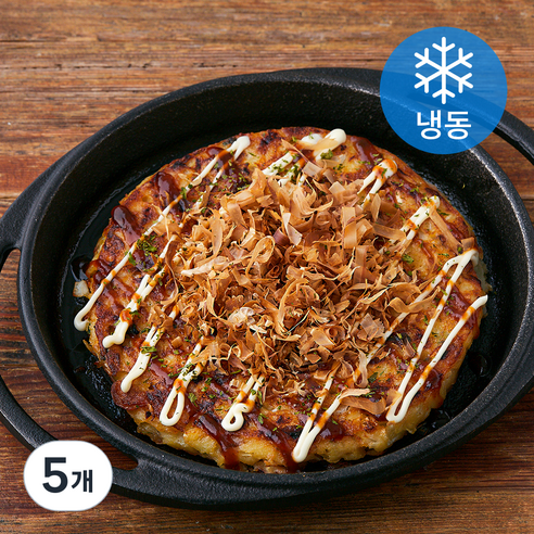 지엔씨푸드 오사카식 오코노미야끼 (냉동), 260g, 5개