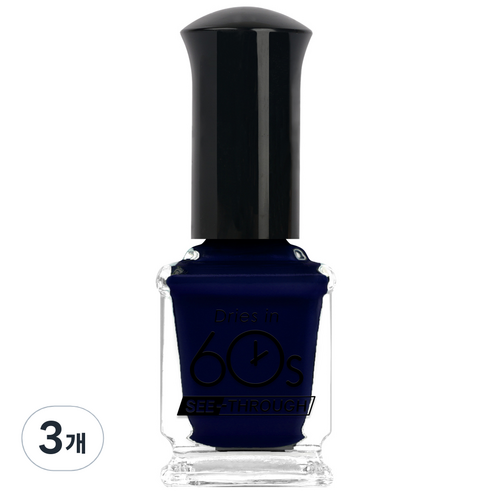위드샨 60초 매니큐어 9ml, M94 인디고워터, 3개