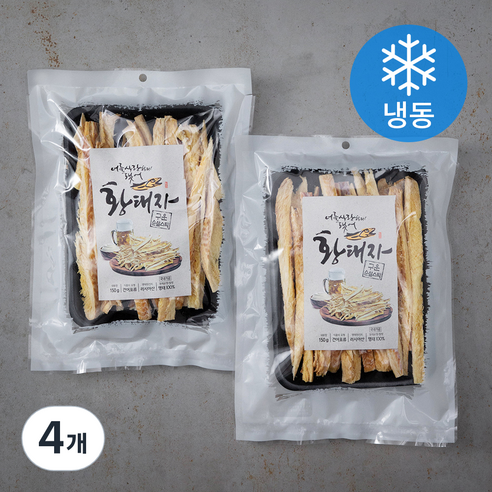 해그린푸드 황태자 구운 순살 스틱 (냉동), 150g, 4개