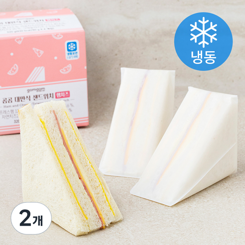 곰곰 대만식 샌드위치 햄치즈, 320g, 2개