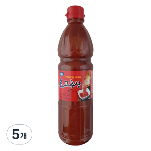 푸른 초고추장, 1kg, 5개