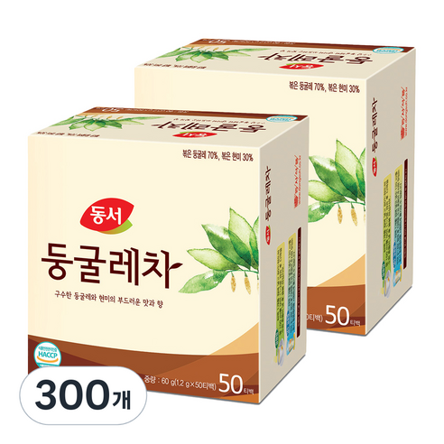동서 둥굴레차 50t, 1.2g, 300개