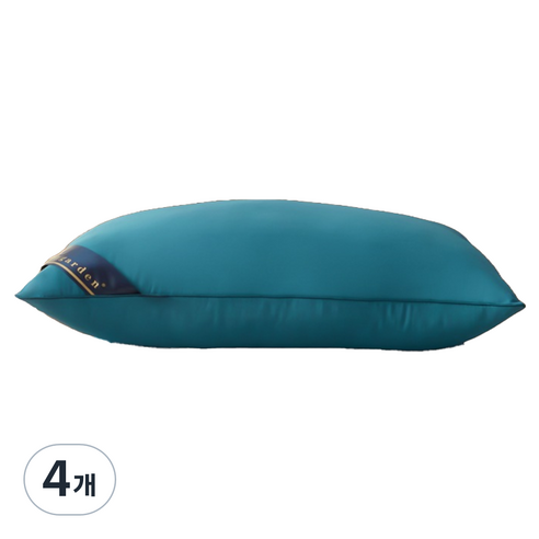 비투윈 편안한 베개솜 600g, 블루, 4개