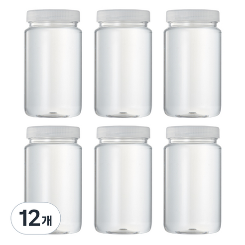 마카 트라이탄 다온보틀 플라스틱 흰색, 500ml, 12개